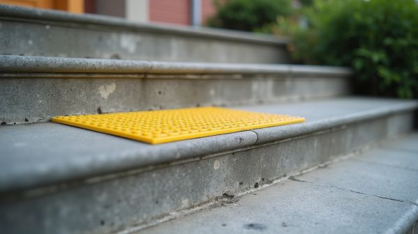 Évitez les chutes avec une plaque antidérapante extérieur