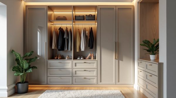 Réussir l'aménagement avec un fabricant de placard sur mesure